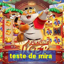 teste de mira