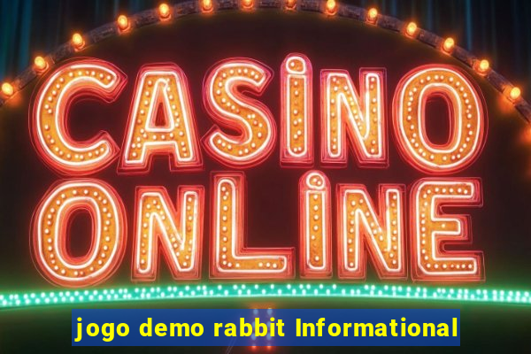 jogo demo rabbit Informational