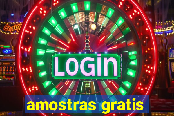 amostras gratis