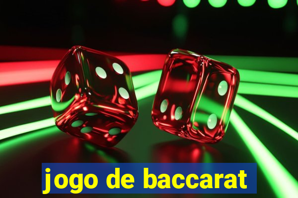 jogo de baccarat