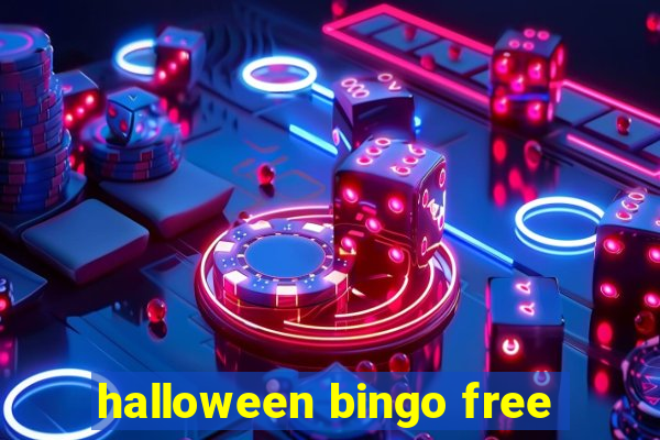 halloween bingo free