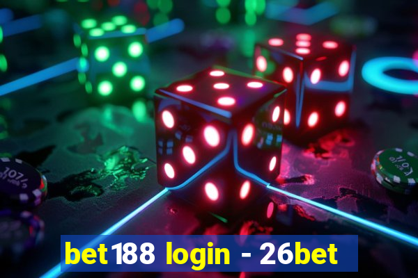 bet188 login - 26bet