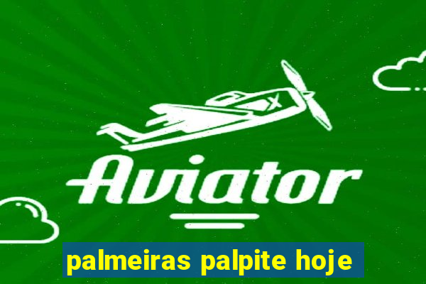 palmeiras palpite hoje