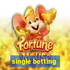 single betting