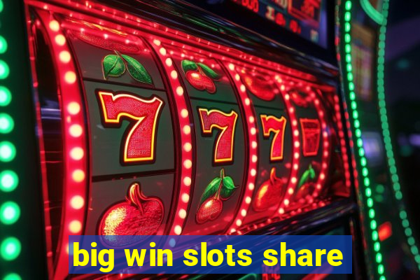 big win slots share