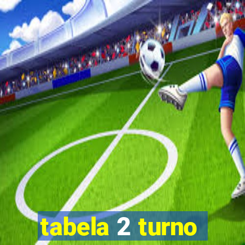 tabela 2 turno