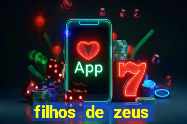 filhos de zeus mitologia grega