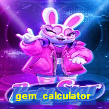 gem calculator diablo immortal