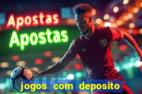 jogos com deposito minimo de 5 reais