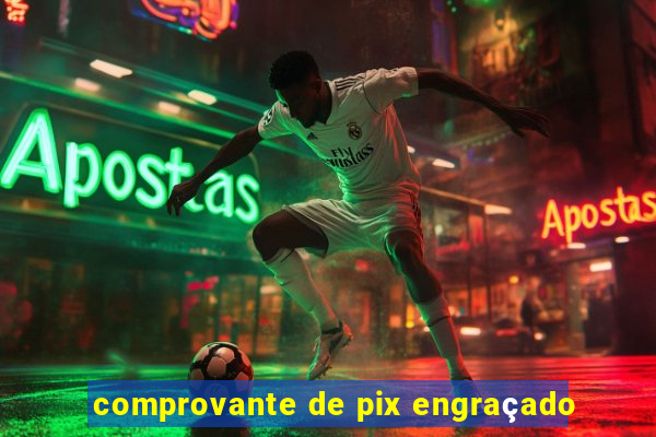 comprovante de pix engraçado