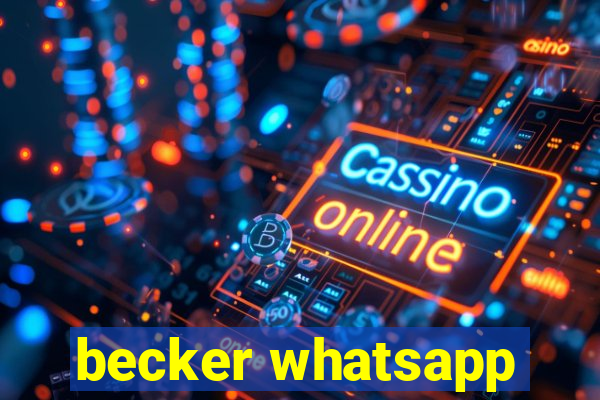 becker whatsapp