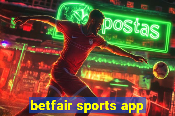 betfair sports app