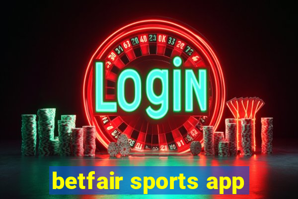 betfair sports app