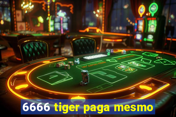 6666 tiger paga mesmo