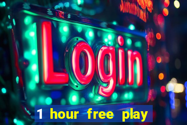 1 hour free play casino uk