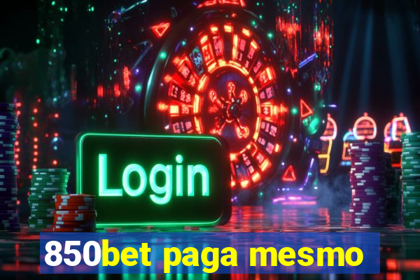 850bet paga mesmo