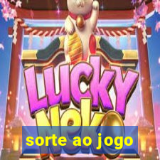 sorte ao jogo