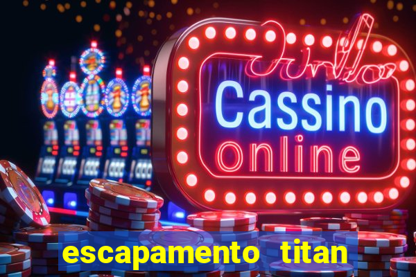 escapamento titan 99 fortuna