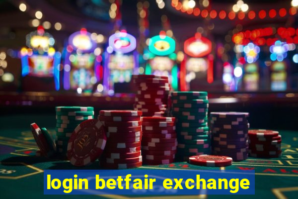 login betfair exchange