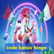 code bonus bingo