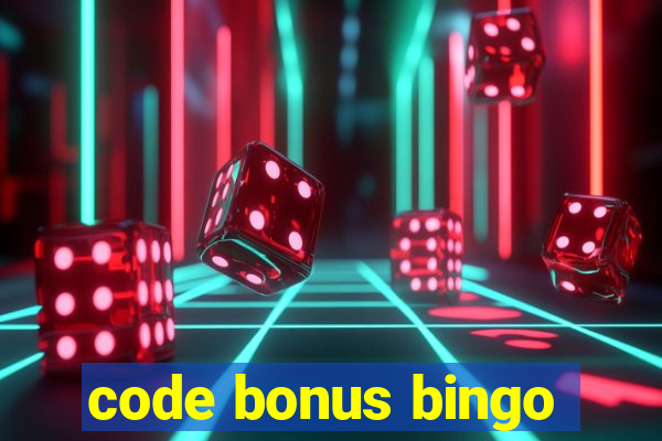 code bonus bingo