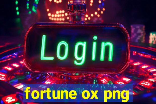 fortune ox png