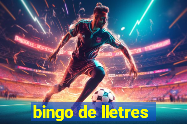 bingo de lletres