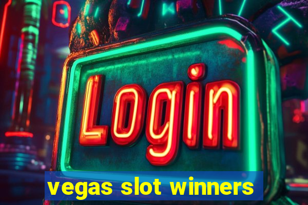 vegas slot winners