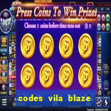 codes vila blaze shindo life