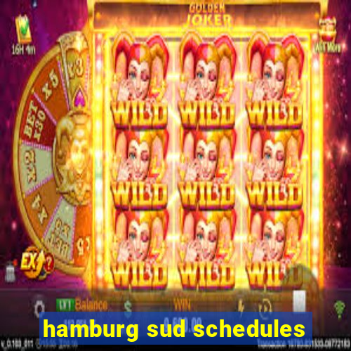 hamburg sud schedules