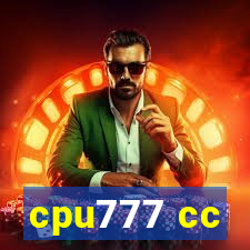 cpu777 cc