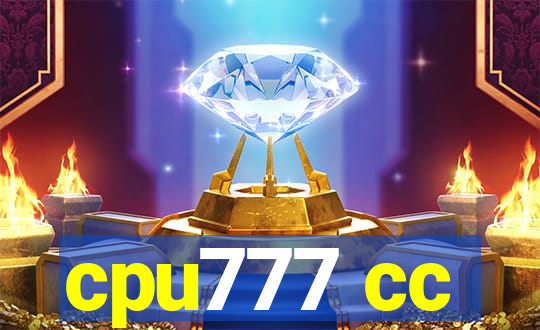 cpu777 cc