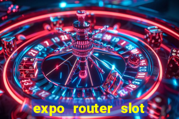 expo router slot vs stack