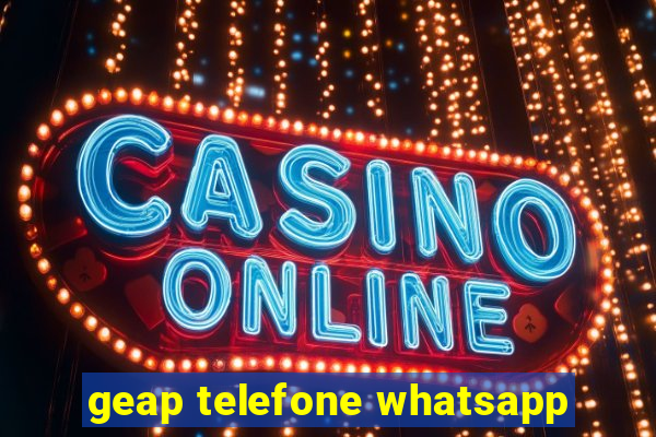 geap telefone whatsapp