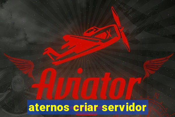 aternos criar servidor