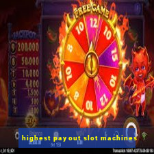 highest payout slot machines