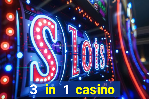 3 in 1 casino game table