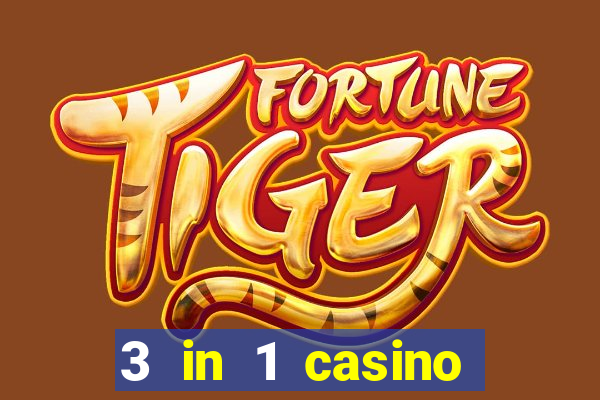 3 in 1 casino game table