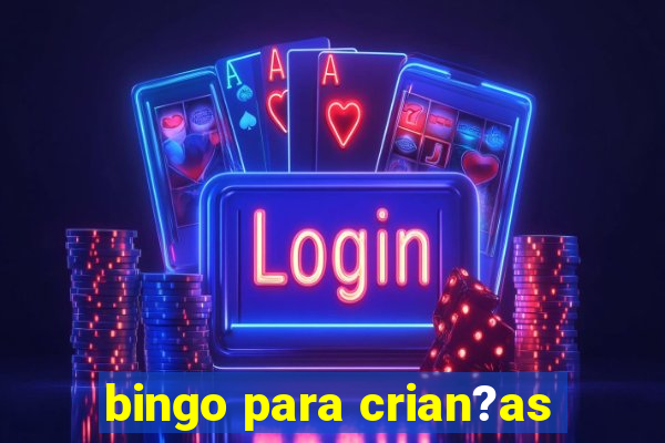 bingo para crian?as