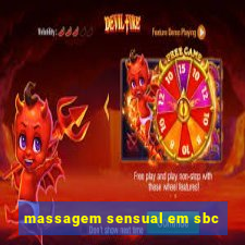 massagem sensual em sbc