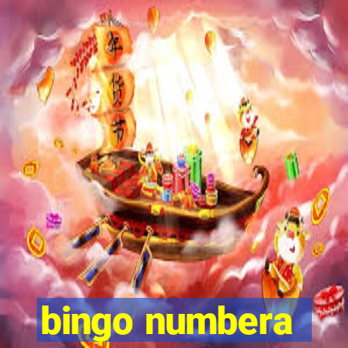 bingo numbera