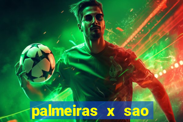 palmeiras x sao paulo palpite