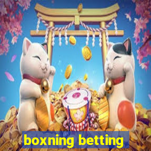 boxning betting