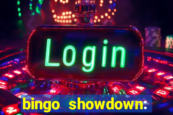 bingo showdown: jogo de bingo