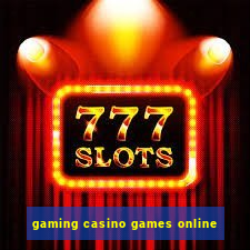 gaming casino games online