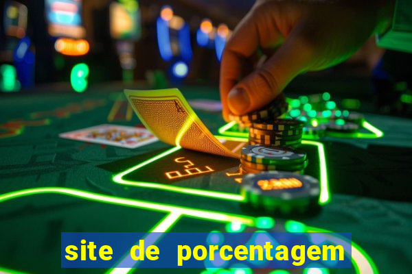 site de porcentagem de jogos pg slot