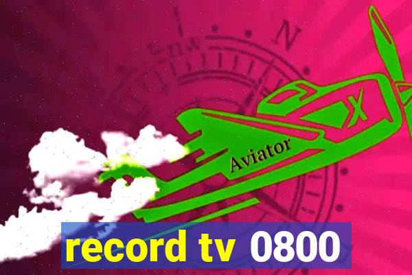 record tv 0800