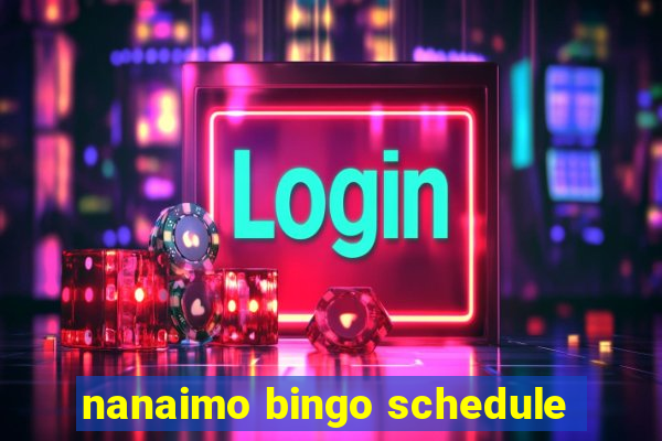 nanaimo bingo schedule