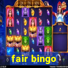 fair bingo