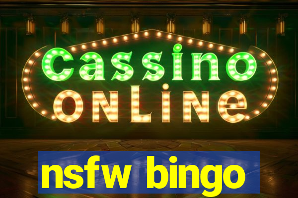 nsfw bingo